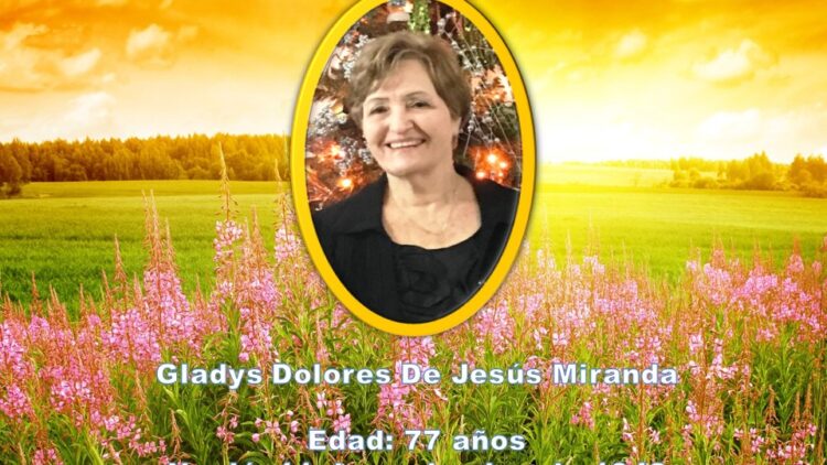 Gladys De Jesús Miranda