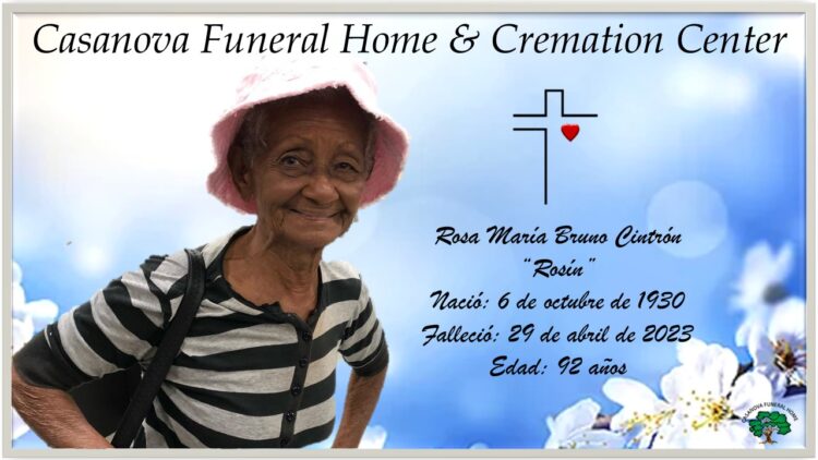 Rosa María Bruno Cintrón «Rosín»