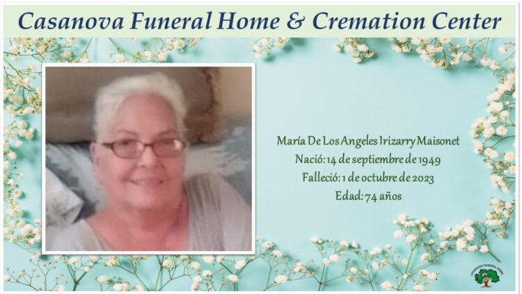 María De Los Angeles Irizarry Maisonet