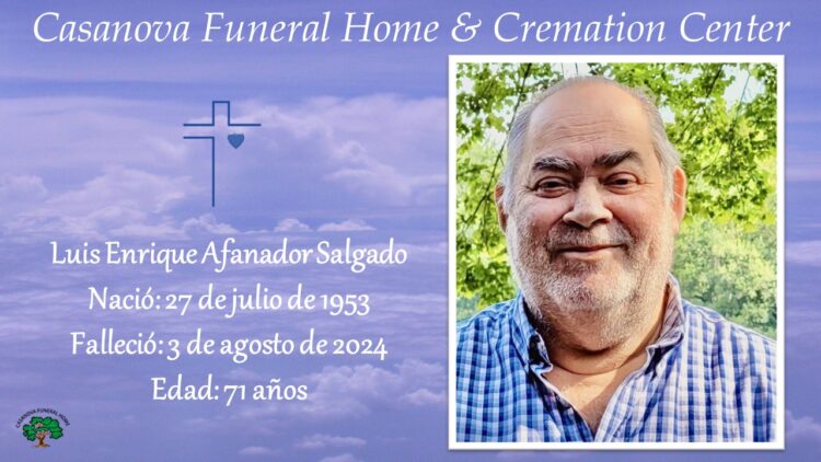 Luis Enrique Afanador Salgado