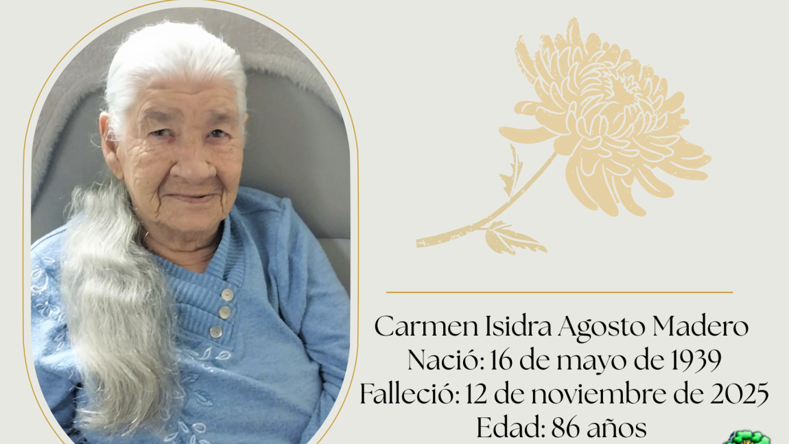 Carmen Isidra Agosto Madero